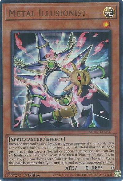 Metal Illusionist (Ultra Rare) [MP25-EN241-UR]