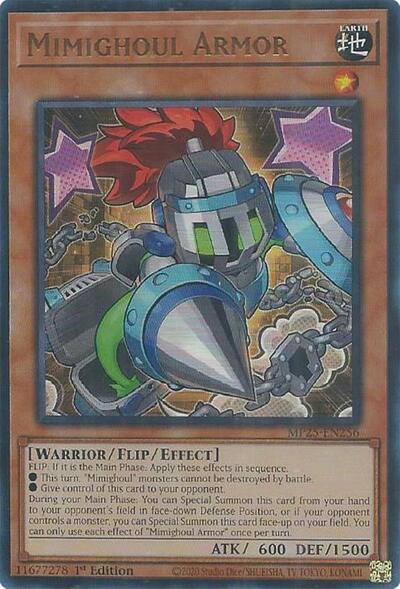 Mimighoul Armor (Ultra Rare) [MP25-EN256-UR]