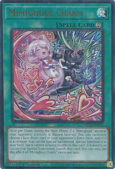 Mimighoul Charm (Ultra Rare) [MP25-EN260-UR]