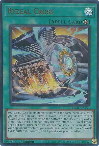 Ryzeal Cross (Ultra Rare) [MP25-EN264-UR]