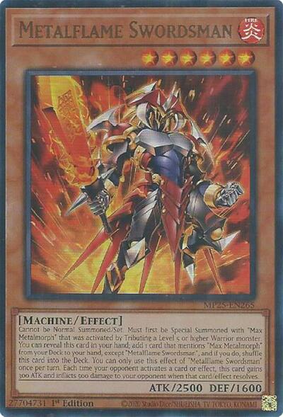 Metalflame Swordsman (Ultra Rare) [MP25-EN265-UR]