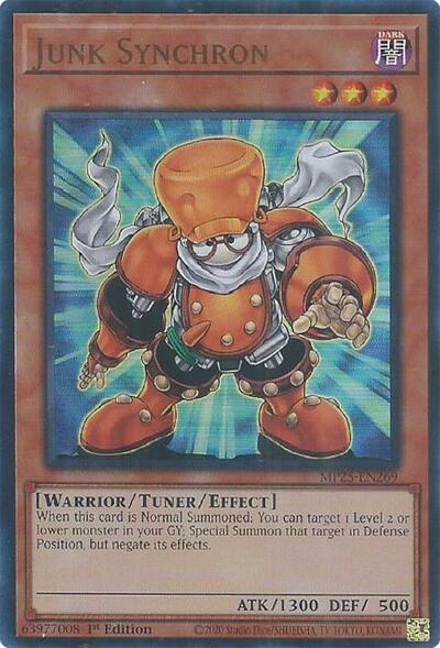 Junk Synchron (Ultra Rare) [MP25-EN269-UR]