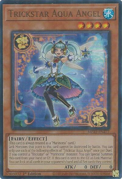 Trickstar Aqua Angel (Ultra Rare) [MP25-EN277-UR]