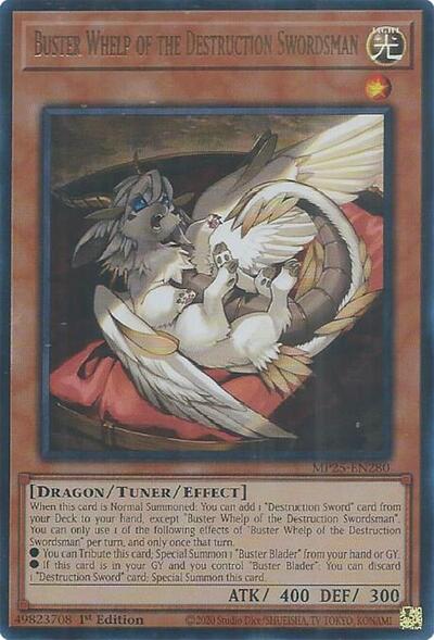Buster Whelp of the Destruction Swordsman (Ultra Rare) [MP25-EN280-UR]