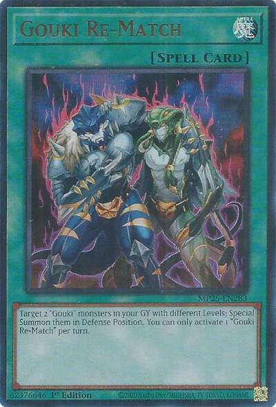 Gouki Re-Match (Ultra Rare) [MP25-EN283-UR]