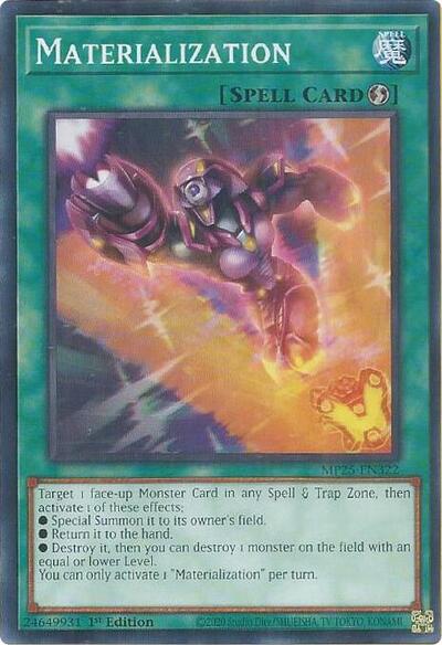 Materialization (Common) [MP25-EN322-C]