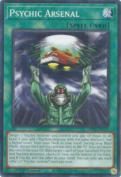 Psychic Arsenal (Common) [MP25-EN327-C]