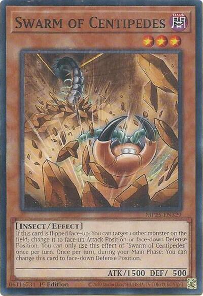 Swarm of Centipedes (Common) [MP25-EN329-C]