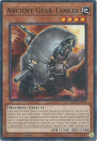 Ancient Gear Tanker (Common) [MP25-EN342-C]