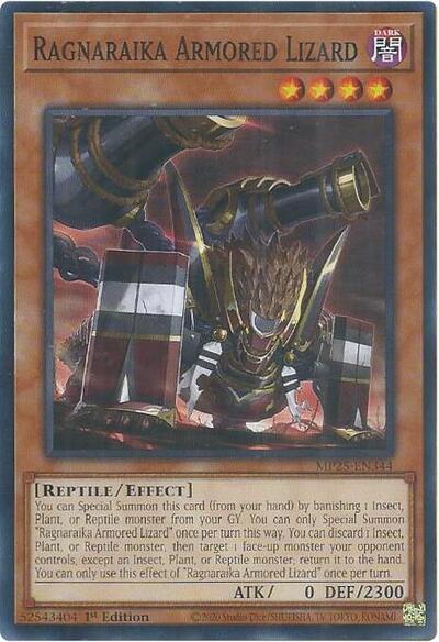 Ragnaraika Armored Lizard (Common) [MP25-EN344-C]