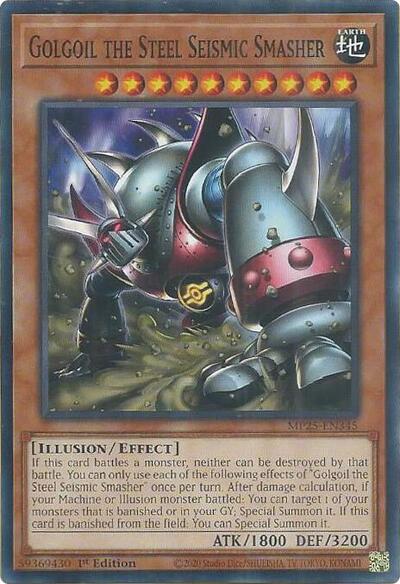 Golgoil the Steel Seismic Smasher (Common) [MP25-EN345-C]