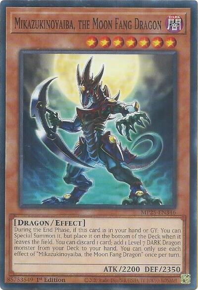 Mikazukinoyaiba, the Moon Fang Dragon (Common) [MP25-EN346-C]