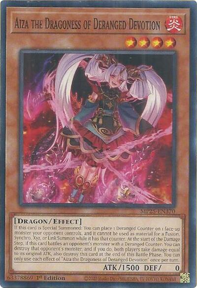 Aiza the Dragoness of Deranged Devotion (Common) [MP25-EN370-C]