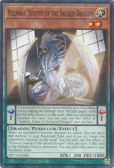 Vulmina, Statue of the Sacred Dragon (Common) [MP25-EN400-C]