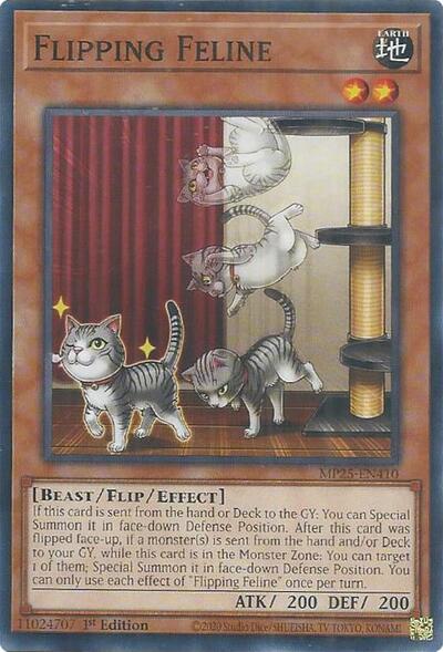 Flipping Feline (Common) [MP25-EN410-C]