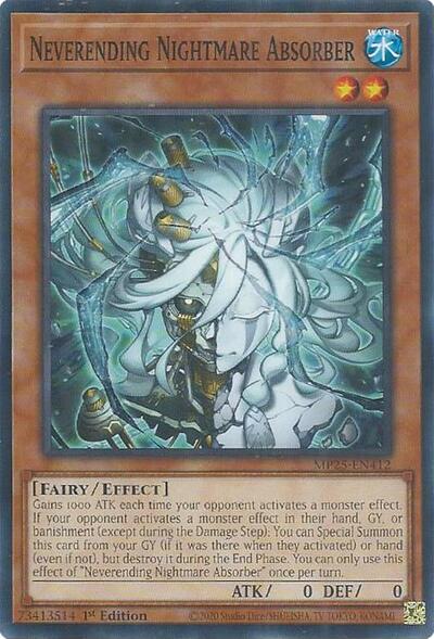 Neverending Nightmare Absorber (Common) [MP25-EN412-C]