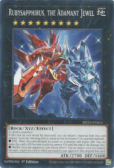Rubysapphirus, the Adamant Jewel (Common) [MP25-EN414-C]