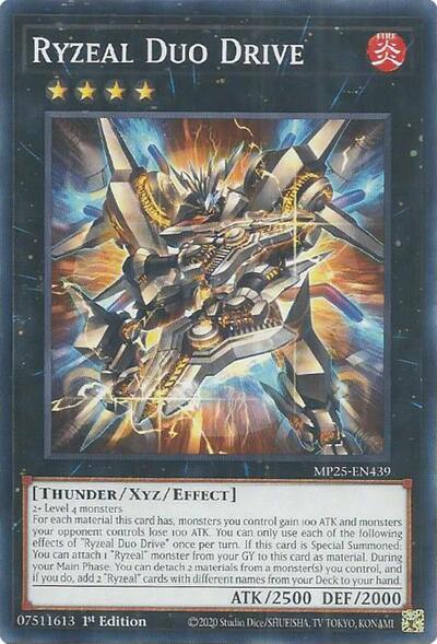 Ryzeal Duo Drive (Common) [MP25-EN439-C]