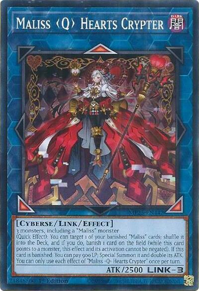Maliss Q Hearts Crypter (Common) [MP25-EN442-C]