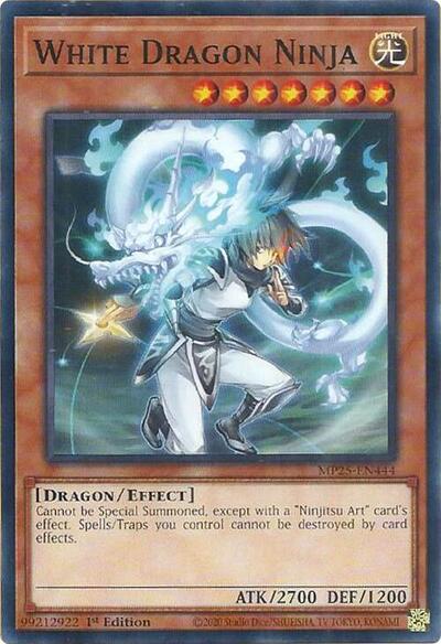 White Dragon Ninja (Common) [MP25-EN444-C]