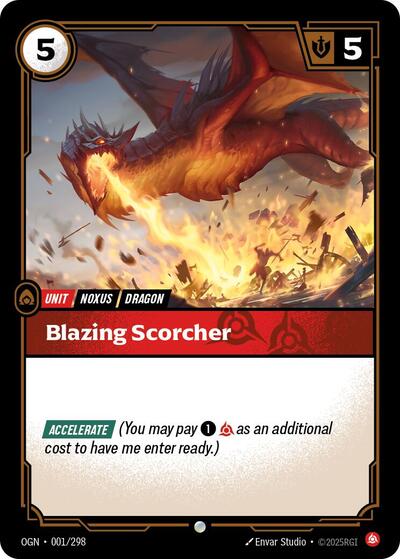 Blazing Scorcher (Common) [OGN-001-C]