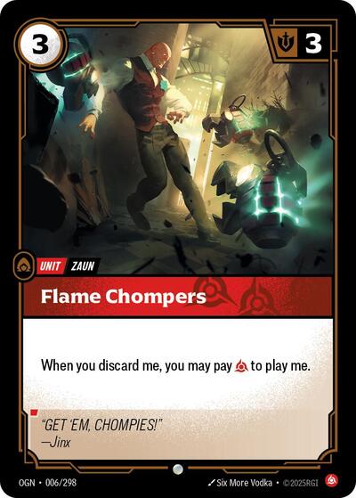 Flame Chompers (Common) [OGN-006-C]