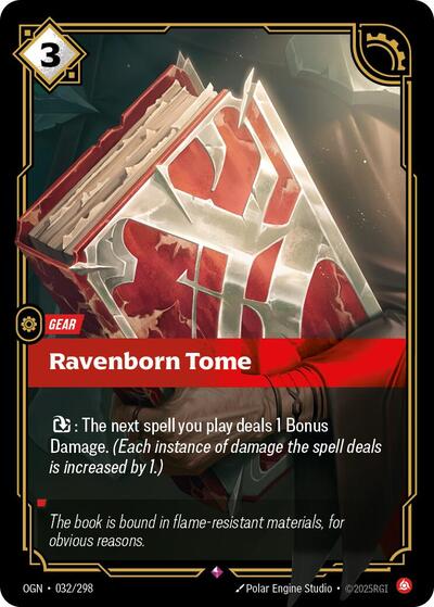 Ravenborn Tome (Rare) [OGN-032-R]