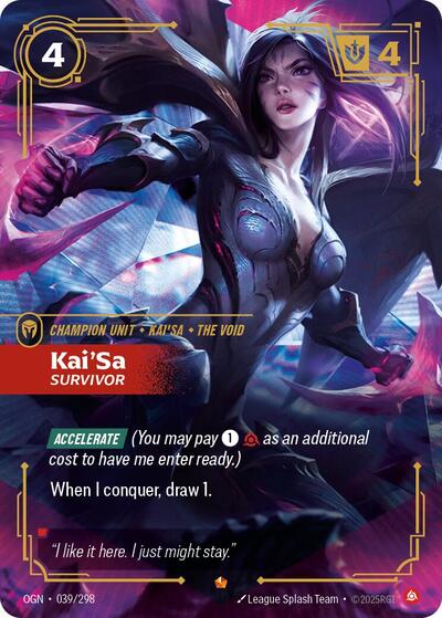 Kai'Sa - Survivor (Epic) [OGN-039-E]