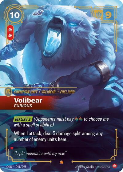 Volibear - Furious (Epic) [OGN-041-E]