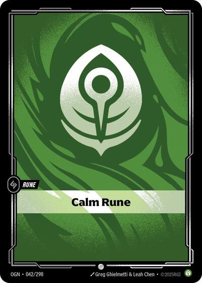 Calm Rune (Common) [OGN-042-C]