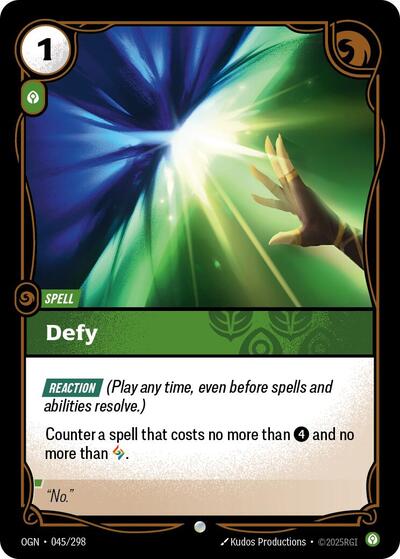 Defy (Common) [OGN-045-C]