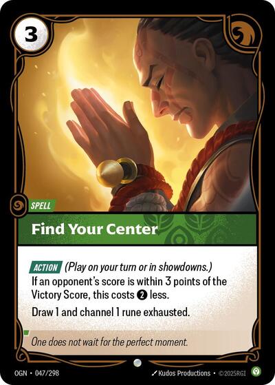 Find Your Center (Common) [OGN-047-C]