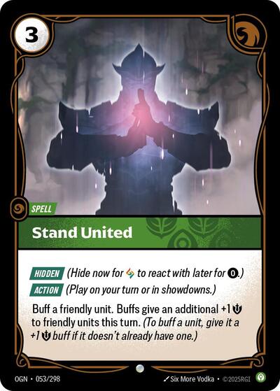 Stand United (Common) [OGN-053-C]