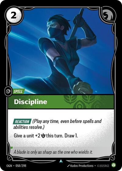 Discipline (Uncommon) [OGN-058-U]