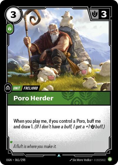 Poro Herder (Uncommon) [OGN-061-U]