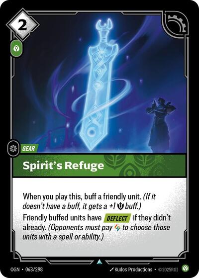 Spirit's Refuge (Uncommon) [OGN-063-U]