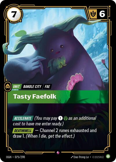 Tasty Faefolk (Rare) [OGN-075-R]