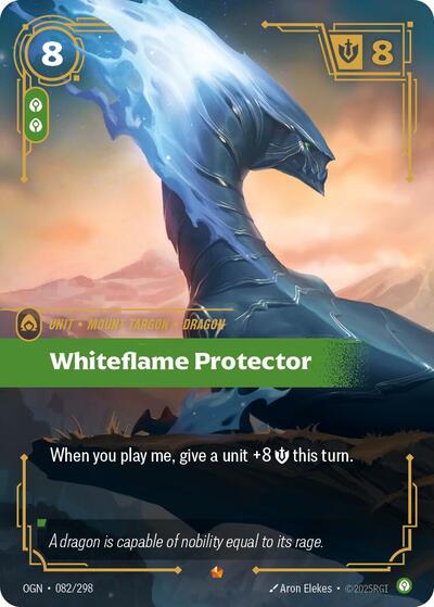 Whiteflame Protector (Epic) [OGN-082-E]