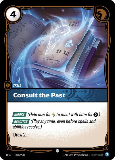 Consult the Past (Common) [OGN-083-C]