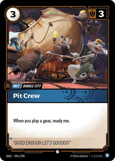 Pit Crew (Common) [OGN-091-C]