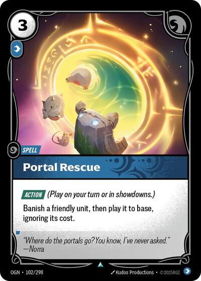 Portal Rescue (Uncommon) [OGN-102-U]