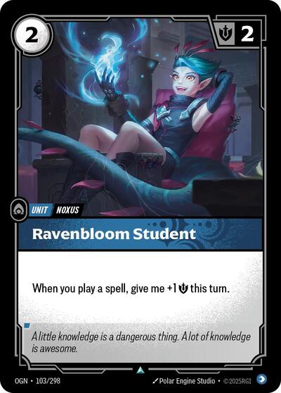 Ravenbloom Student (Uncommon) [OGN-103-U]