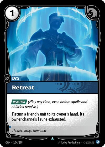 Retreat (Uncommon) [OGN-104-U]