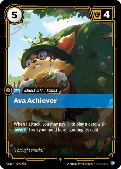 Ava Achiever (Rare) [OGN-107-R]