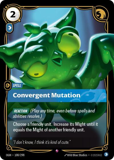 Convergent Mutation (Rare) [OGN-108-R]