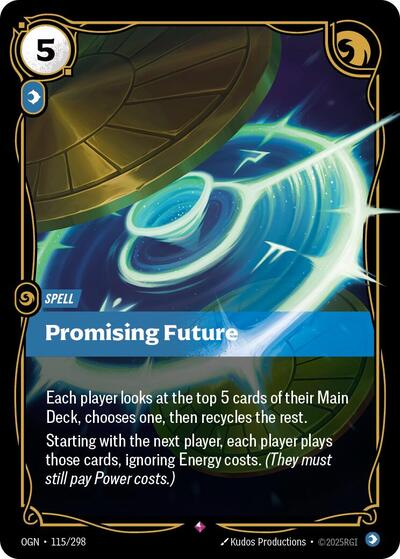 Promising Future (Rare) [OGN-115-R]