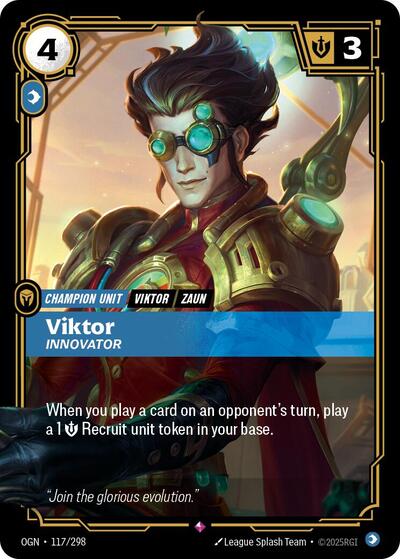 Viktor - Innovator (Rare) [OGN-117-R]