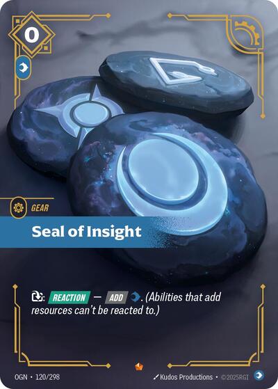 Seal of Insight (Epic) [OGN-120-E]