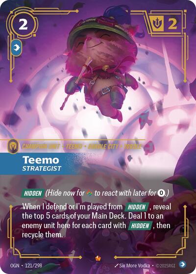 Teemo - Strategist (Epic) [OGN-121-E]
