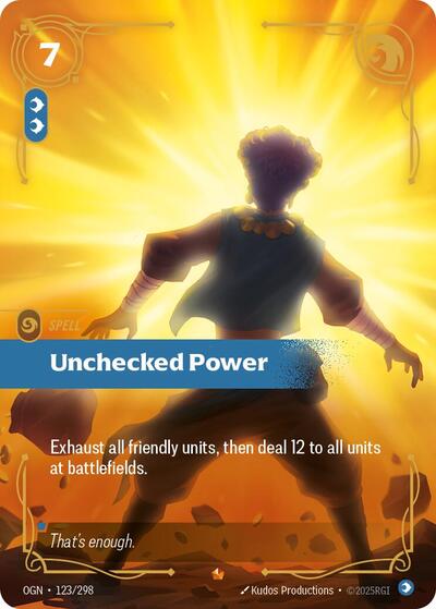 Unchecked Power (Epic) [OGN-123-E]